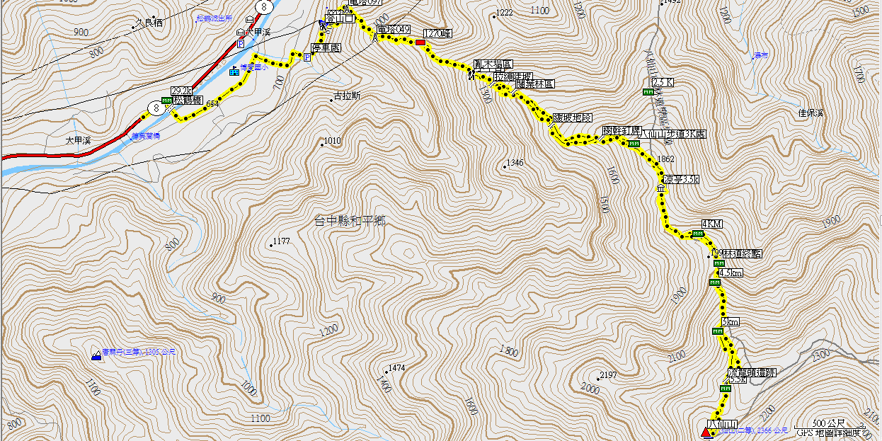 八仙山_松鹤线_台中县和平乡